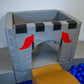 Castle Soft Play Climber with Ball Pit Moat, view 3