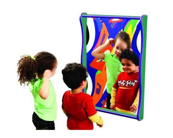 Extra-Wide Funhouse Giggle Mirror by Playscapes