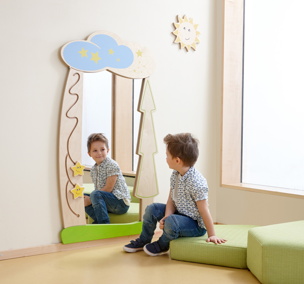 Starry Forest Safety Wall Mirror by HABA Pro