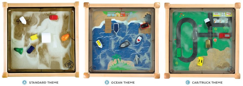 Square Magnetic Sand Table by Children's Furniture Company