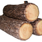 Forest Log Bolster Cushion by Woodsmen
