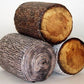 Tree Trunk Log Seat, 31½ in by Woodsmen