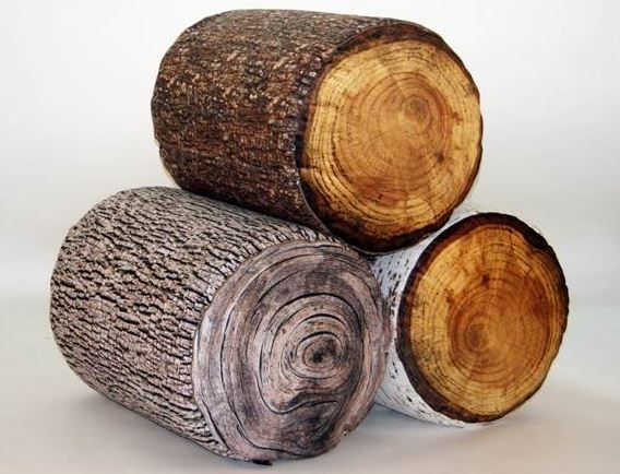 Tree Trunk Log Seat, 31½ in by Woodsmen