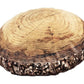 Log Slice Floor Cushion, 15¾ in by Woodsmen