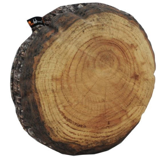Log Slice Floor Cushion, 31½ in by Woodsmen