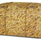 Straw Bale Soft Bench by Woodsmen