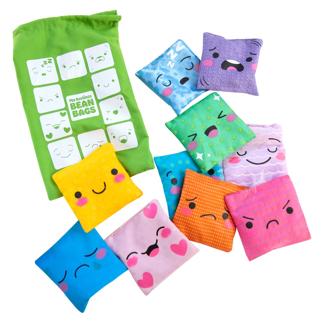 Toss & Learn Bean Bags (Feelings, Colors or Shapes) – Classroom Pack