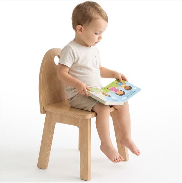 Nordic Beech Plywood Classroom Chair by Playscapes