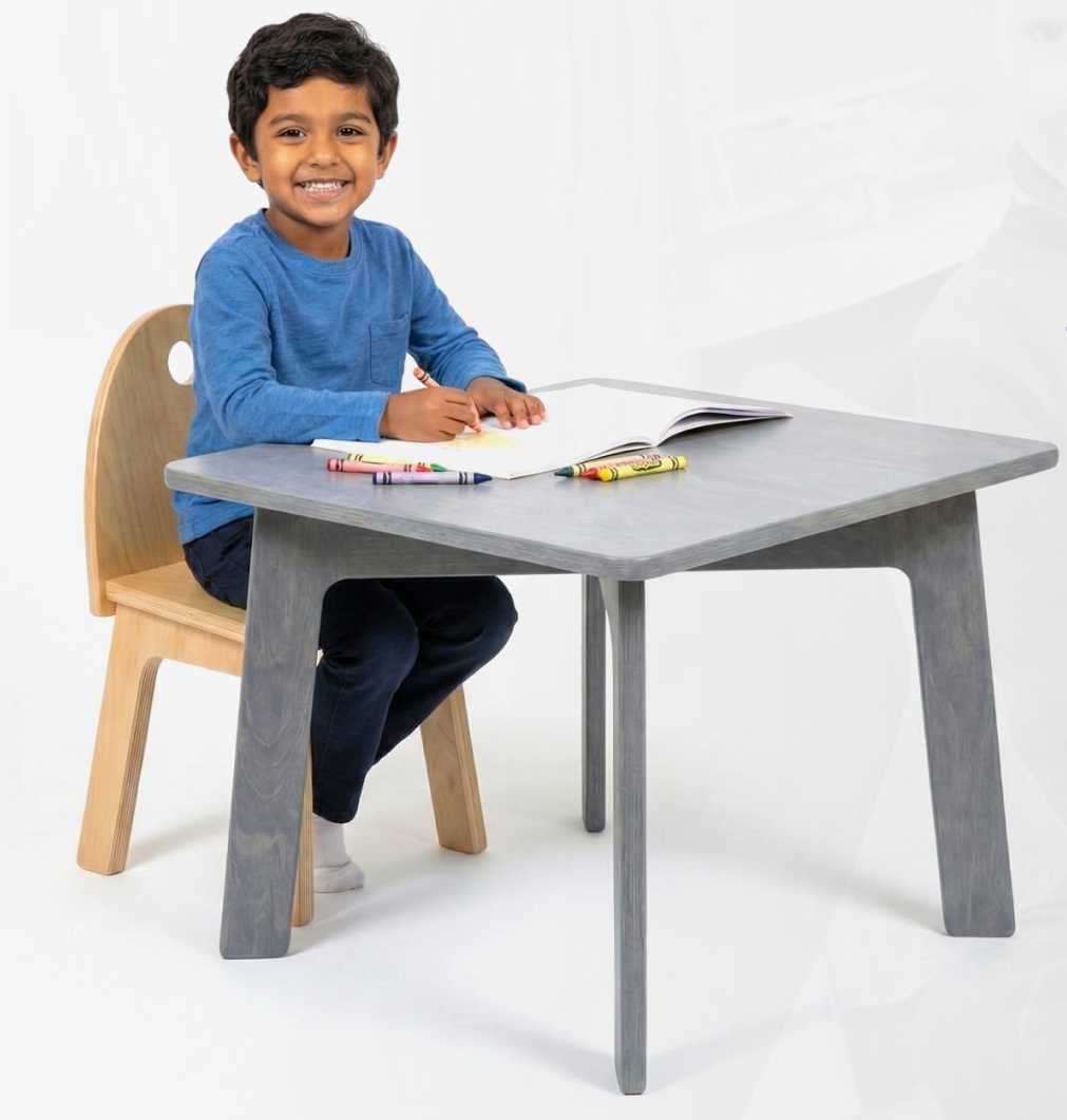 Nordic Beech Plywood Classroom Chair by Playscapes