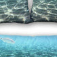 Ocean Print Mini Floor Lounger by Woodsmen