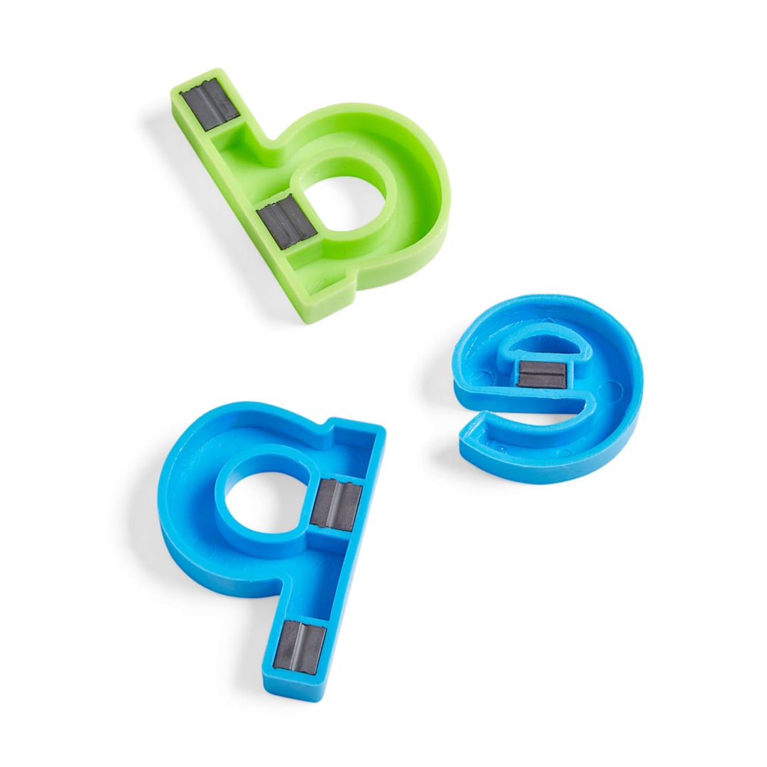 Rainbow Lowercase Magnetic Letters, 6 Sets – Classroom Pack, view 2
