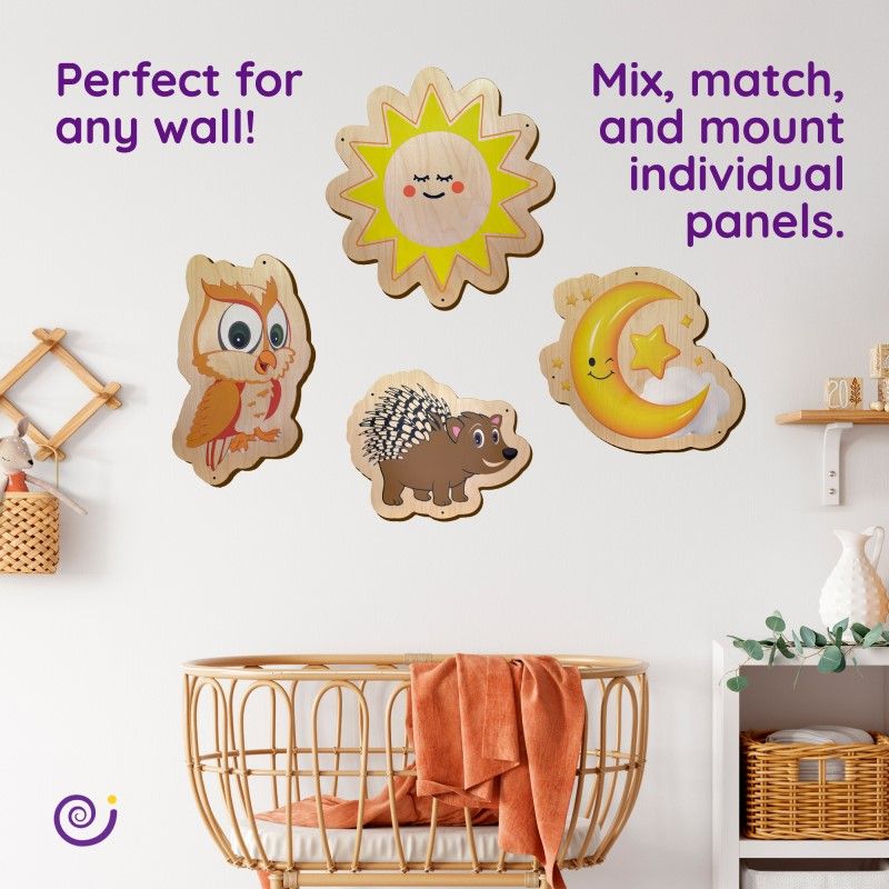Woodland Animal Birch Wall Decor by Playscapes