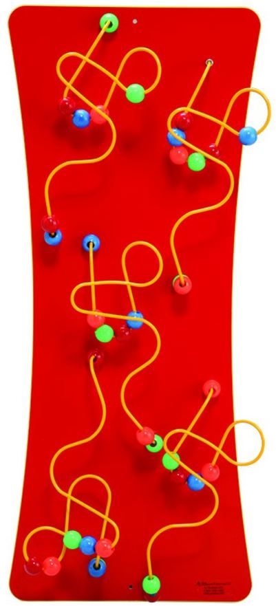 Wires, Beads & Gears Tall Wall Activity by Playscapes