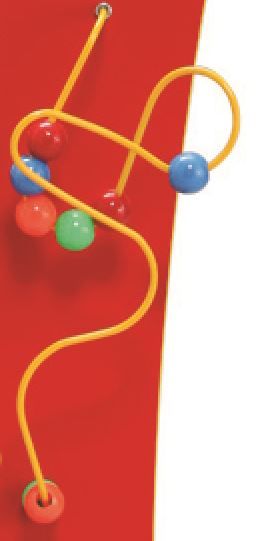 Wires, Beads & Gears Tall Wall Activity by Playscapes