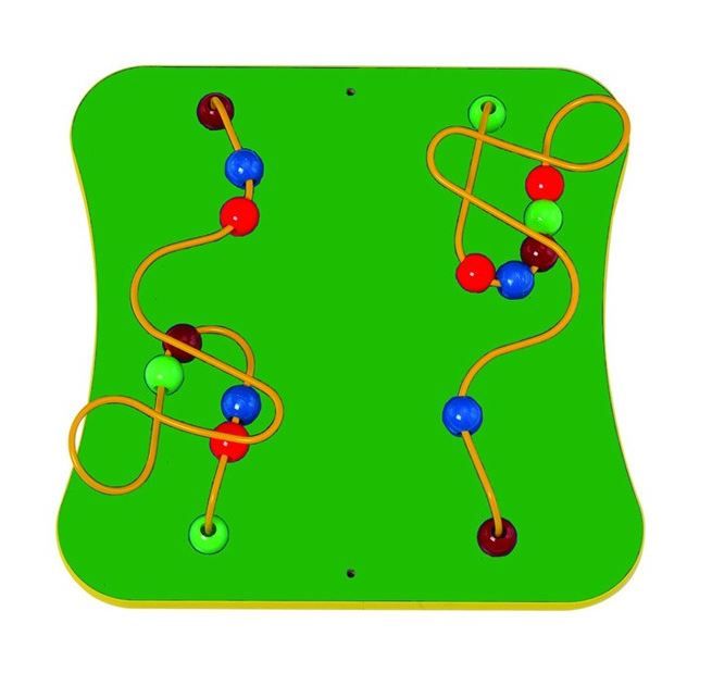 Mini Wires, Beads & Gears Wall Activity by Playscapes
