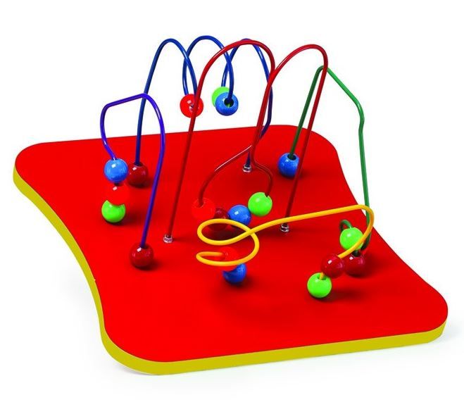 Mini Wires, Beads & Gears Wall Activity by Playscapes
