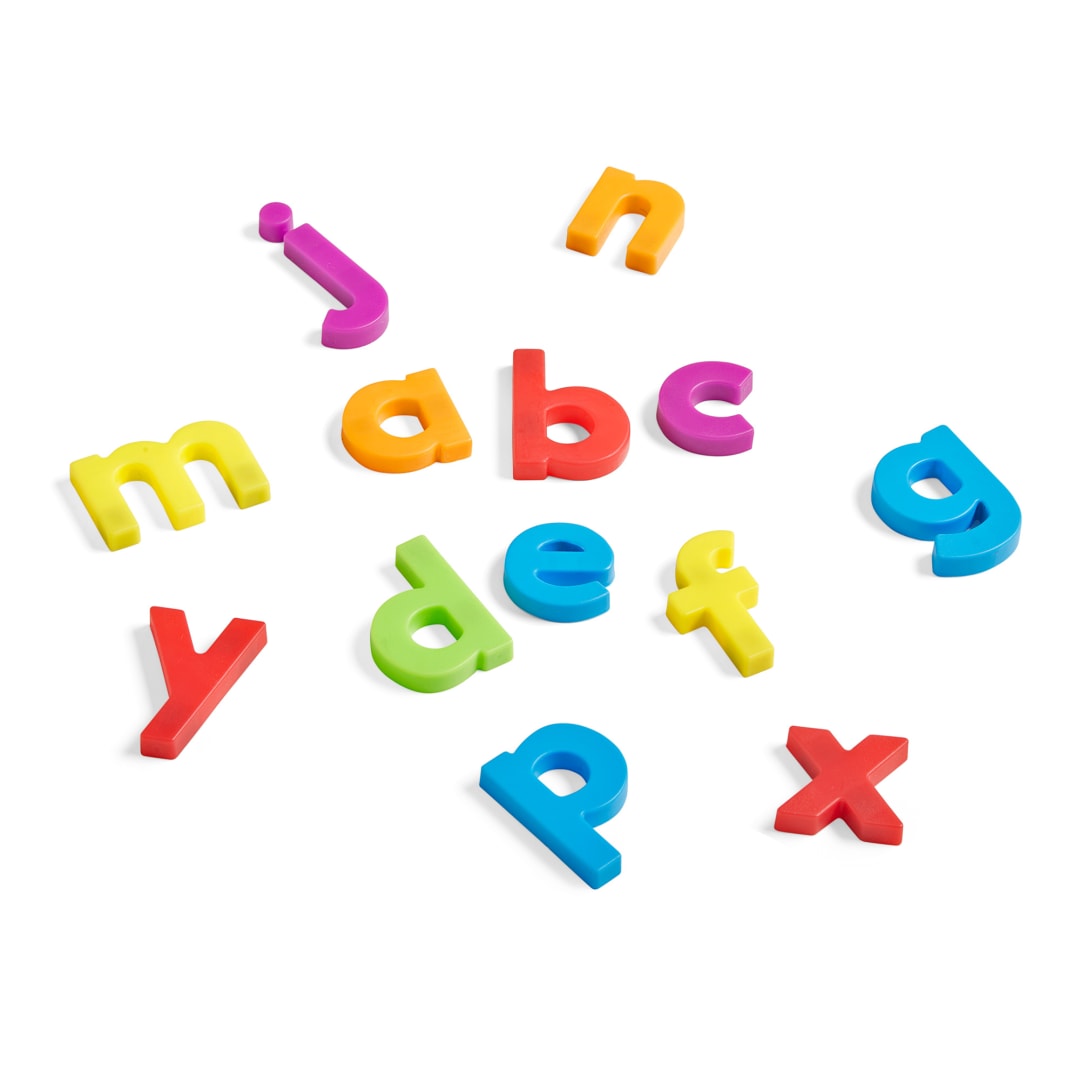 Rainbow Lowercase Magnetic Letters, 6 Sets – Classroom Pack, view 3