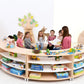Quadro Curved 1/8-Circle Cabinet by Moje Bambino