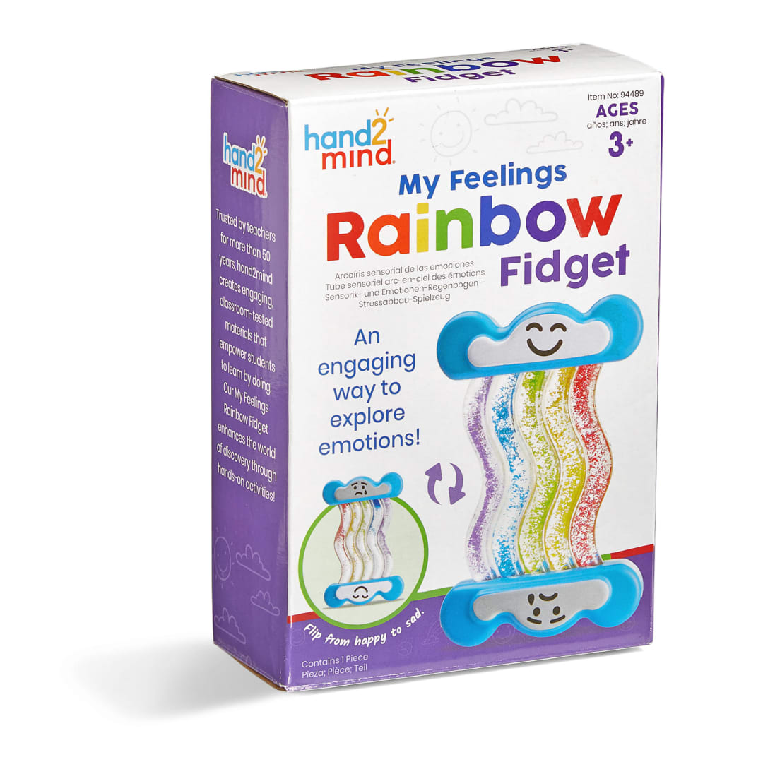 Happy & Sad Rainbow Feelings Fidget – Classroom Pack, view 4