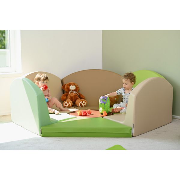 Orchid Foam Seating Group with Backrests by NOVUM