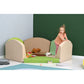 Orchid Foam Seating Group with Backrests by NOVUM