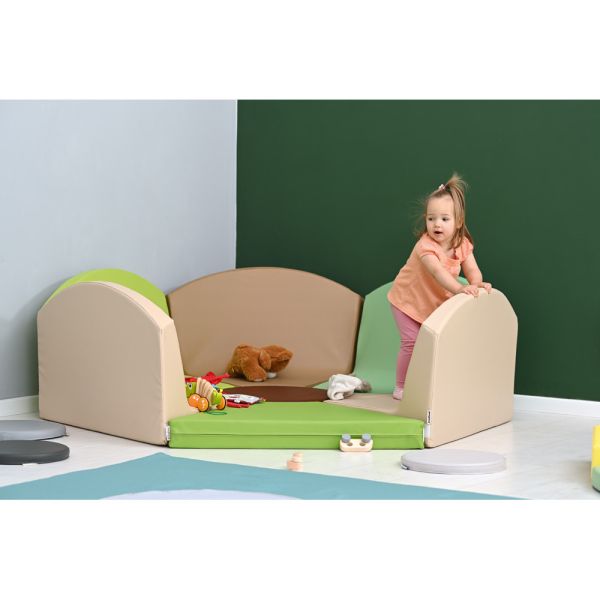 Orchid Foam Seating Group with Backrests by NOVUM