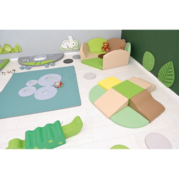 Orchid Foam Seating Group with Backrests by NOVUM