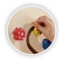 Right Quarter-Circle Sensory Learning Wall Panel by HABA Pro