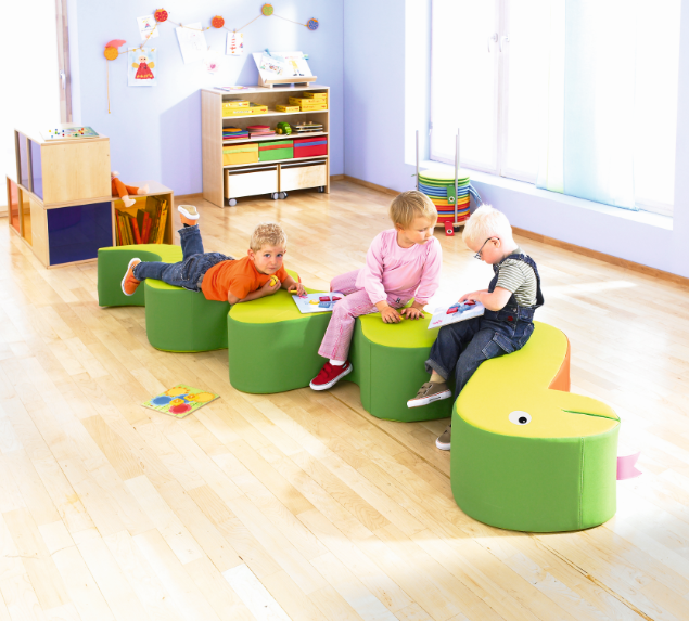 Sit and Play Foam Snake Seat by HABA Pro