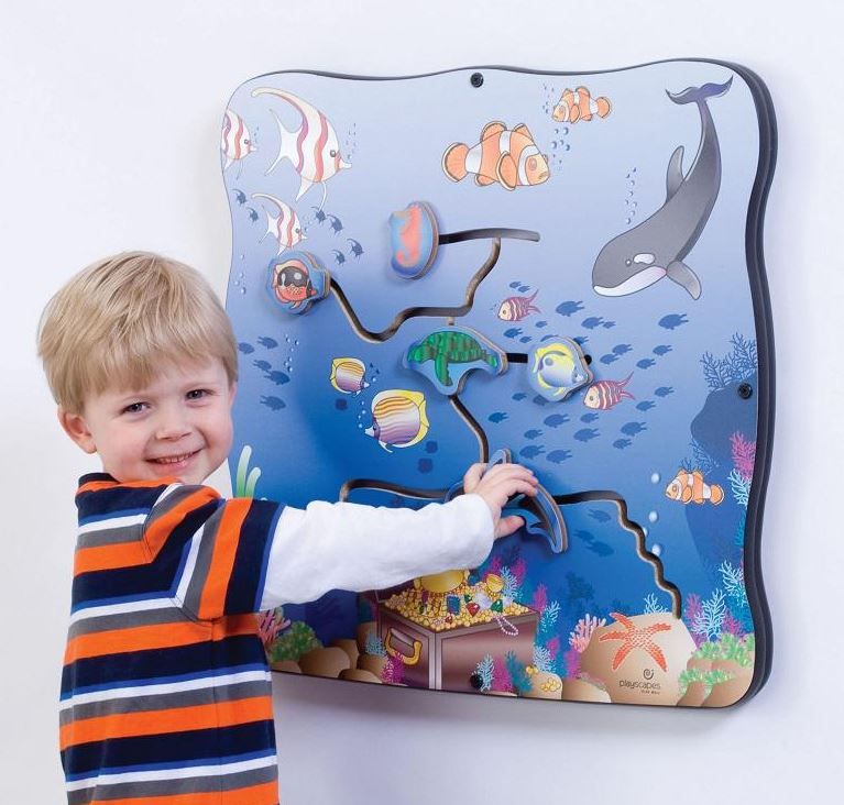 Seascape Explorer Wall Activity by Playscapes