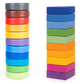 Rainbow Floor Seat Cushion Set by NOVUM