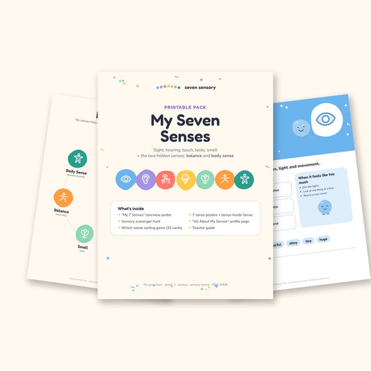 My Seven Senses Pack (Printable)