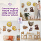 Woodland Animal Birch Wall Decor by Playscapes