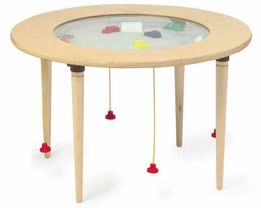 Round Magnetic Sand Table by Children's Furniture Company