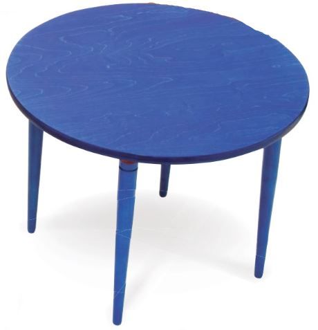 Birch Children's Table with Leaf or Ball Legs by Children's Furniture Company