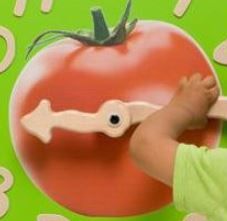 Giant Wiggly-Hands Teaching Clock by Playscapes