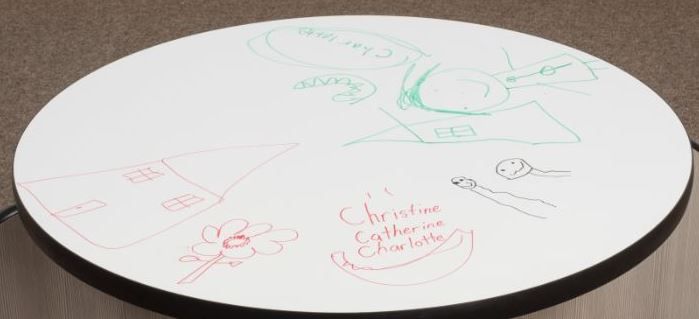 Write-On Idea & Creativity Table by Playscapes