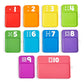 Sensory Number Trays, Set of 10 – Classroom Pack, view 3