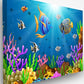 Illustrated Sound-Absorbing Art Panel by Playscapes