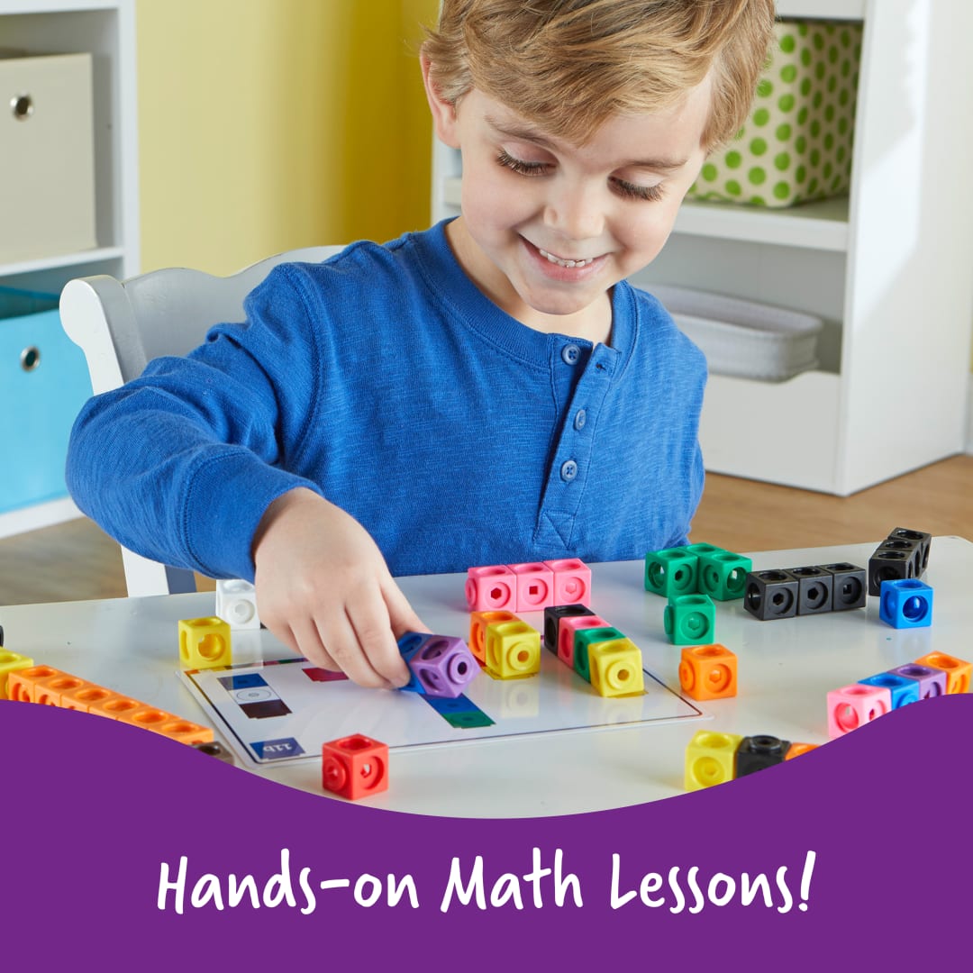 Linking Math Cubes Starter Set – Classroom Pack, view 2