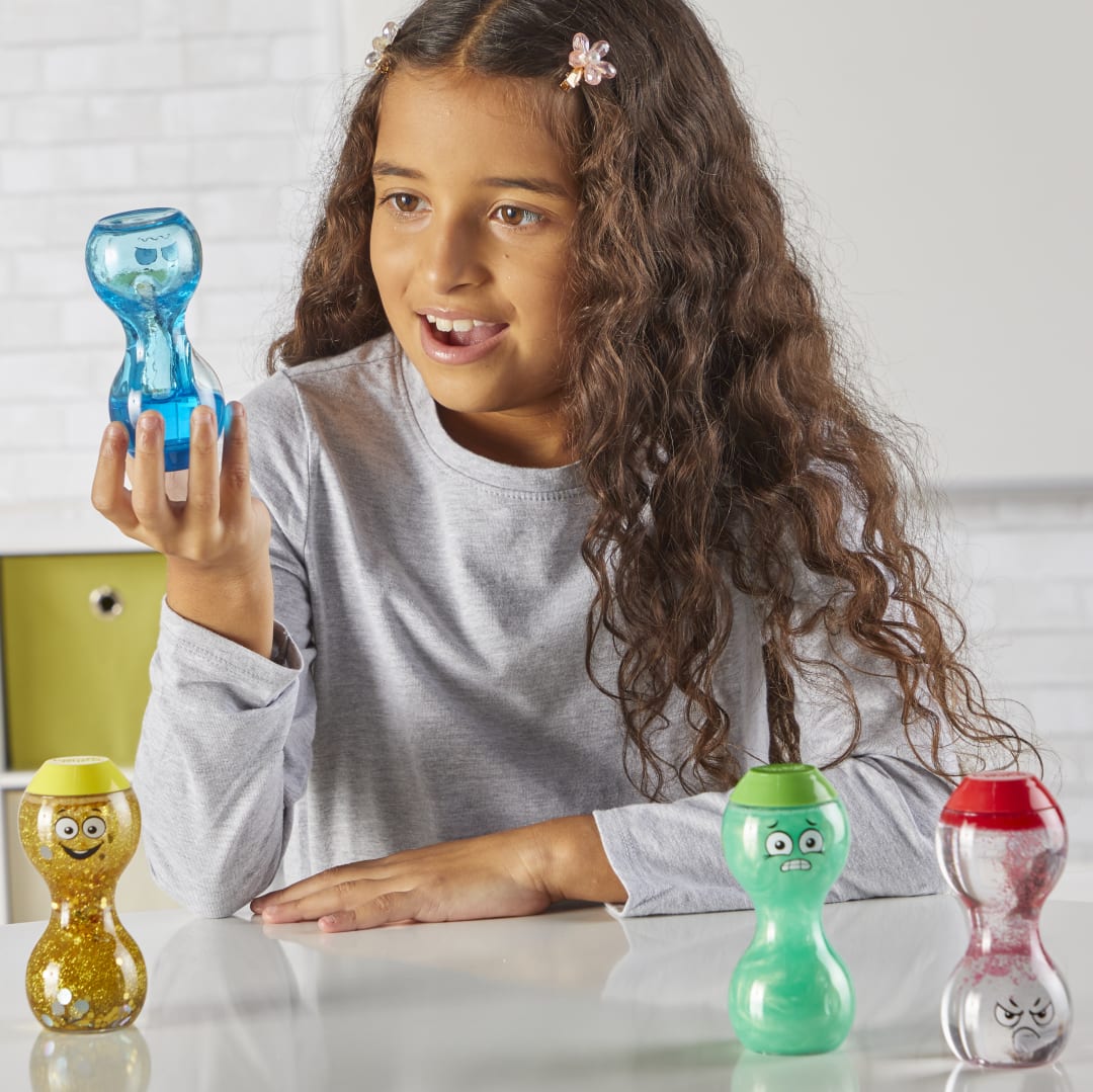 Feelings Sensory Bottles, Set of 4 – Classroom Pack, view 2