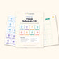 Visual Schedule Kit (Printable)