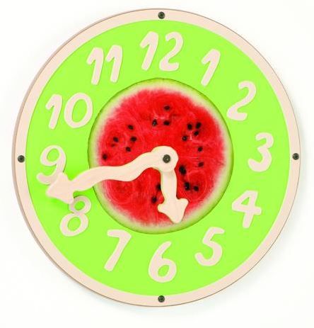 Giant Wiggly-Hands Teaching Clock by Playscapes