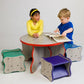 Wavy Legs Kid Table & 4 Stools Set by Playscapes