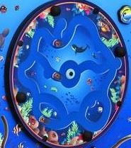 Whale-of-a-Time Ocean Maze Wall Activity by Playscapes