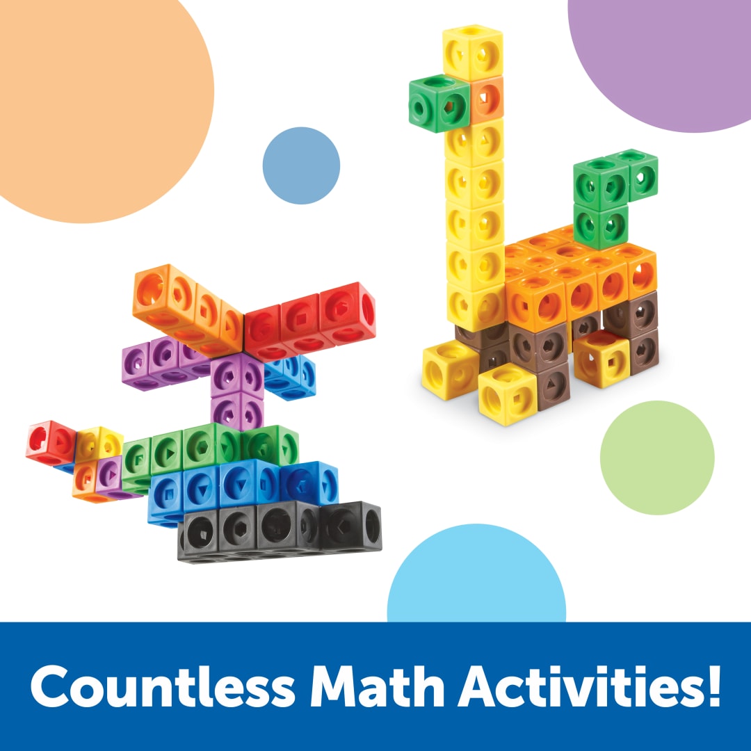 Linking Math Cubes, Set of 1,000 – Classroom Pack, view 3