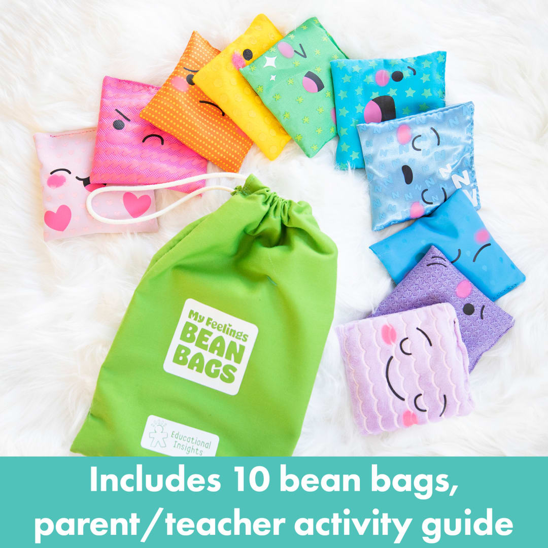 Toss & Learn Bean Bags (Feelings, Colors or Shapes) – Classroom Pack, view 2