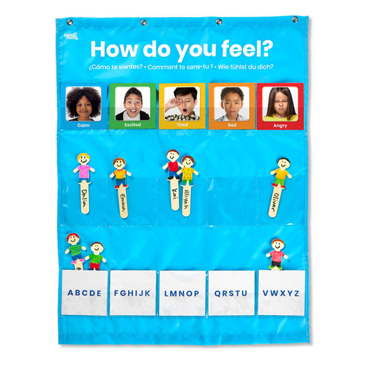 Feelings Check-In Pocket Chart – Classroom Pack