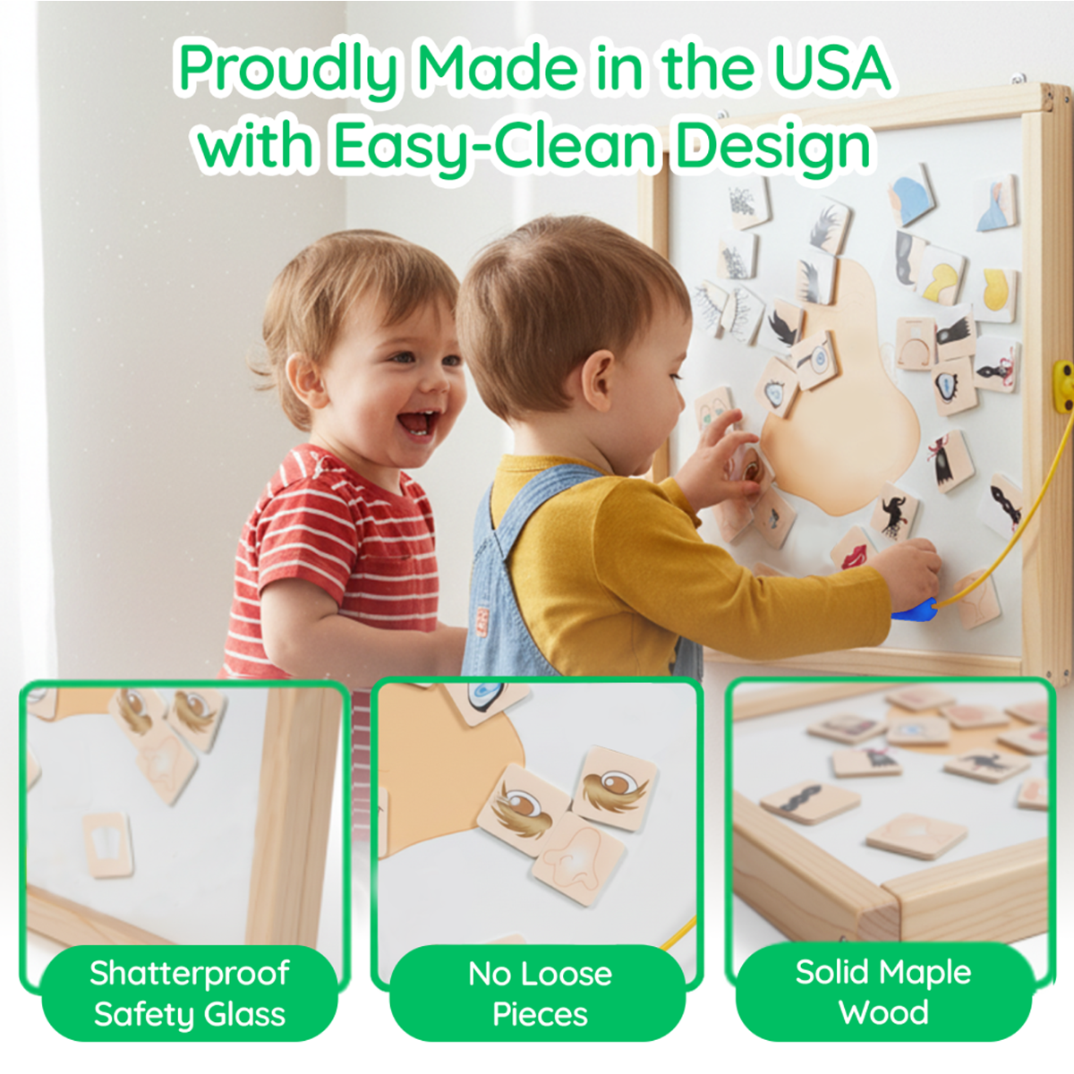 Magnetic Wand Learning Wall Activity by Playscapes