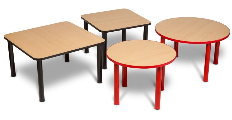 Laminate Classroom Table, 21" High by Playscapes